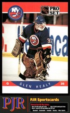 Glenn Healy 1990-91 Pro Set #183 New York Islanders Rookie