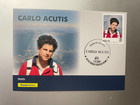 2025 Cartolina Filatelica Canonizzazione di Carlo Acutis