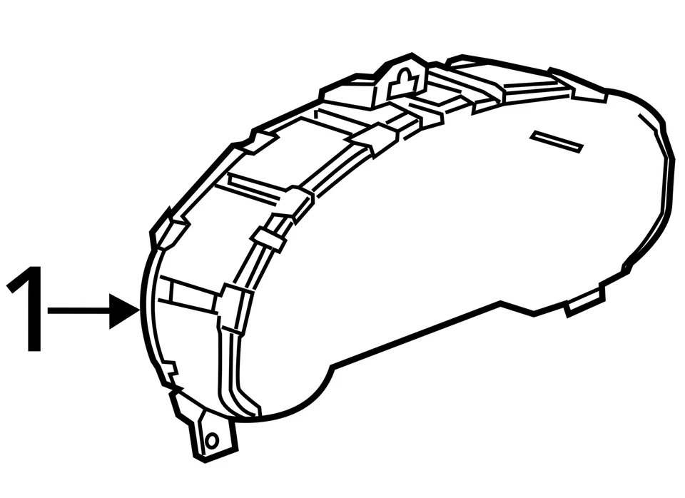Cuadro de instrumentos velocímetro Mazda Cx-5 2013-2015 medidores Kd45 55 430 AK6ZP Foto 4 de 4