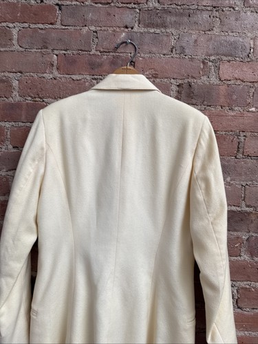 Vintage PARACHUTE Women’s Jacket, Sz Large, Cream 100% Wool, Canada 80’s - Picture 7 of 11