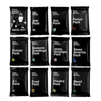 Cards Against Humanity Card Games Cards Pack Confezione Party Game NUOVO SIGILLATO