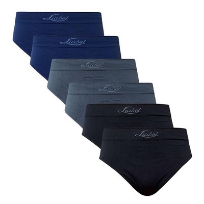 Seamless Men's Briefs/Boxers 6 Pack Underpants for Men made of Seamless...