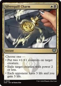 Silverquill Charm (Foil) #225 Secrets of Strixhaven
