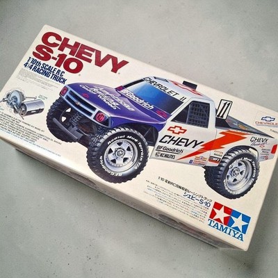 タミヤ CHEVY S-10 58146 未組立 当時物 4WD RCキット Tamiya 1/10 RC CHEVY S-10 58146-13800 Unassembled Vintage 4WD RC