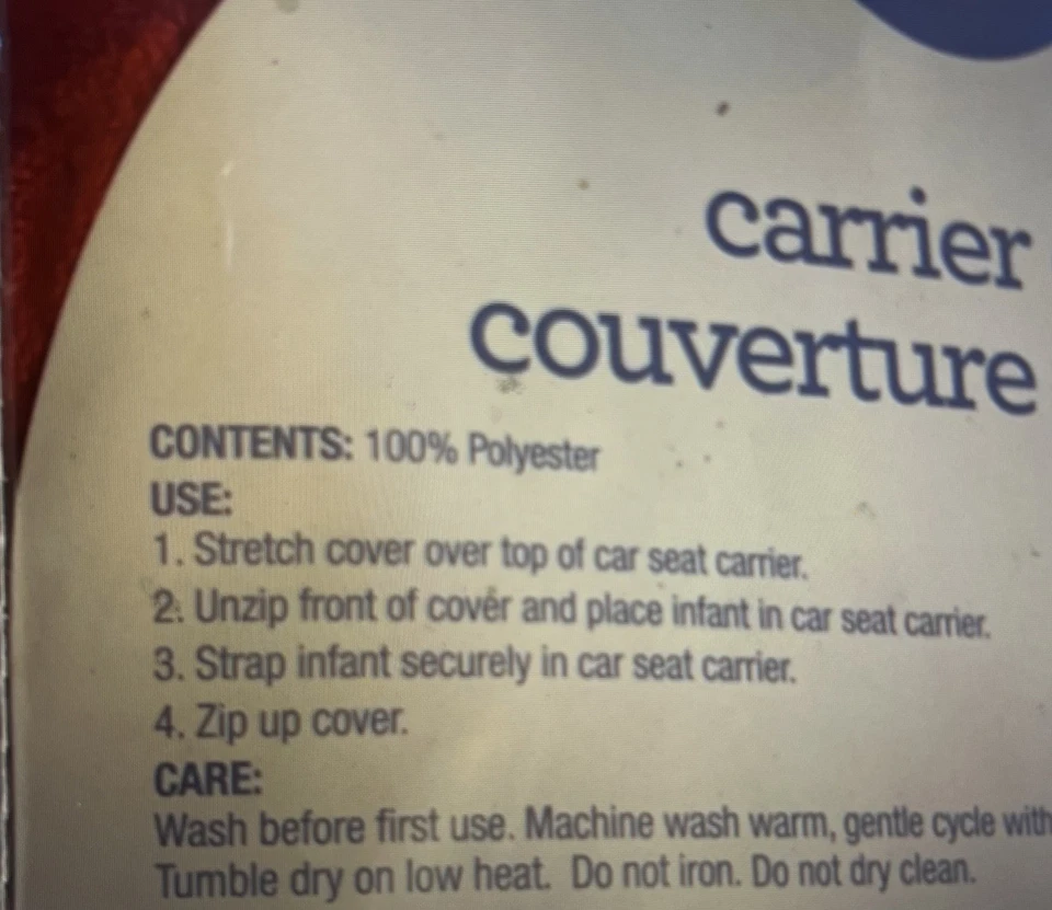 Funda para asiento de coche/cubierta para bebé Babies R Us, usada en excelente estado Foto 4 de 4