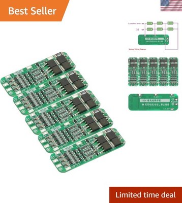 5PCS 3S BMS Li-ion Protection Board 20A Charger PCB for 18650 Lithium Batteries