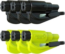 resqme Car Escape Tool Seatbelt Cutter 6 Pack