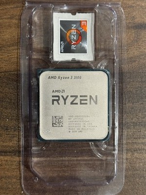 AMD Ryzen 3 3100 4-Core 3.6GHz CPU w/ Wraith Stealth Cooler