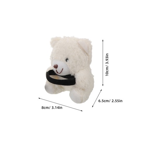 2 Piezas Coche Panda Muñeca Decorativa Oso Decoración Creativa Oso - Imagen 10 de 12