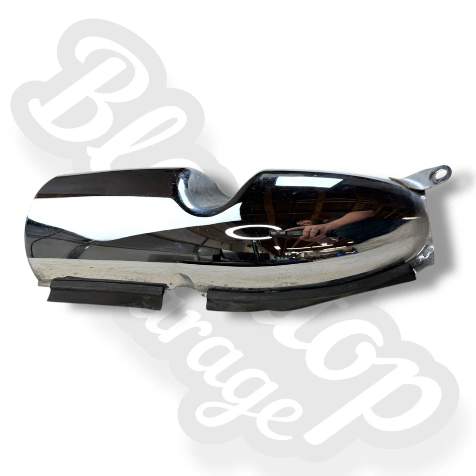 Protectores de tubo de escape cromados OEM Goldwing 2003 01-05 Honda GL1800 Goldwing protectores Foto 3 de 4