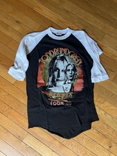 Todd Rundgren 1980 Utopia Tour Vintage Tshirt Men s Medium 80s Jersey White