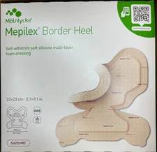 30 Mepilex Border Heel 282790 with Safetac Technology 8.7 x 9.1 in Exp 2027