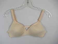 Warners Invisible Bliss T-shirt Bra 36A Beige Wireless 02055