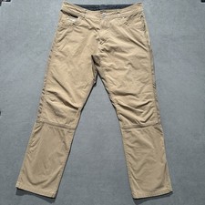 Kuhl Pants Mens 36x32 36x30 Brown Radikl Hybrid Stretch Chino Exoskeleton GUC