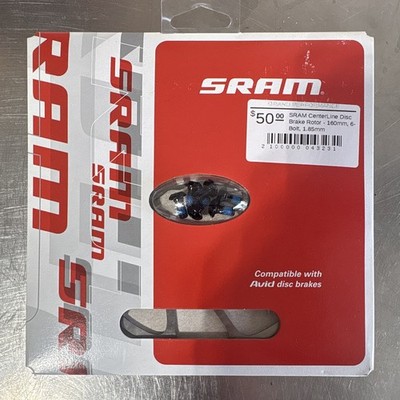SRAM Centerline 160mm 6-Bolt Disc Brake Rotor 1.85mm Steel Silver