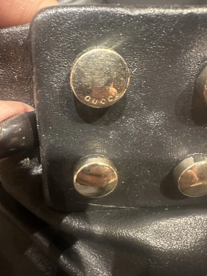 ⭐️VENTA DE OTOÑO⭐️ Botas Gucci de Cuero Negro. Talla 41.  Tacón 4 pulgadas Foto 4 de 4