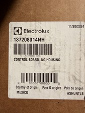 Genuine Electrolux / Frigidaire 137208014NH Washer Control Board NEW 