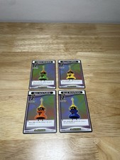 Lot Of 4 Kingdom Hearts Cards Disney English TCG Red Nocturne, Blue Rhapsody 