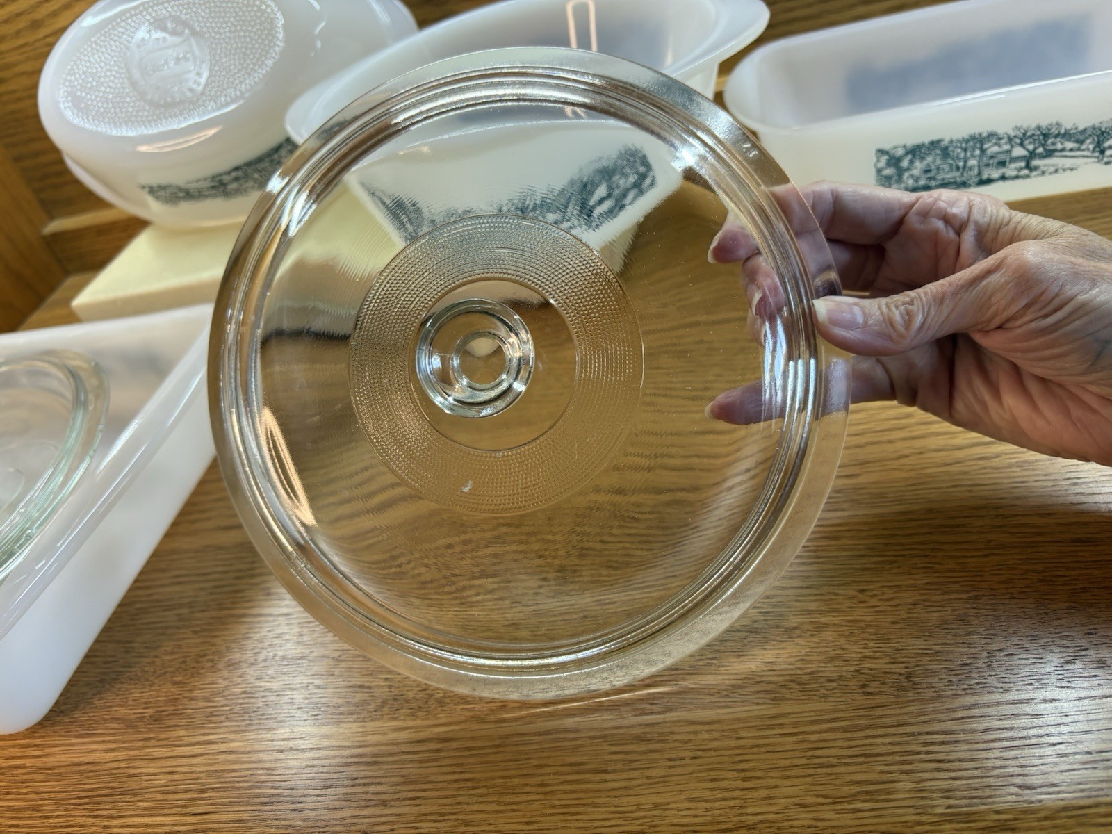 Vintage Glasbake  Casserole Baking Dishes. Lot of 6 Pieces. *READ*