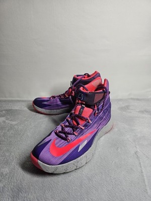 Nike Zoom HyperRev Atomic Purple Laser Crimson Basketball Sneaker Size 9