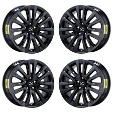 19 Lexus Ls460 Pvd Black Chrome Wheels-c Rims Factory Oem 74284 Exchange 200... 19 Lexus Ls460 Pvd Black Chrome Wheels-c Rims Factory Oem 74284 Exchange 200...