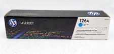 Genuine HP 126A Cyan LaserJet Toner Cartridge CE311A Sealed Box CP1025 CP1025nw
