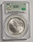 1884 Morgan Silver Dollar CAC MS63