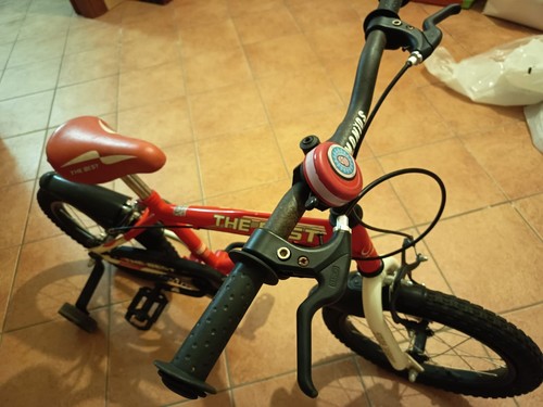Massi CM 61 - Ragnetto Per Bicicletta In Alluminio CNC, Rosso, 1''1/8