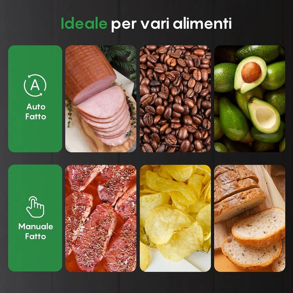 FRESKO Automatica Macchina Sottovuoto Alimenti, 140 Watt - Immagine 2 di 4
