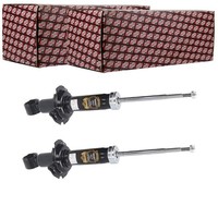 2X Ashika Gasdruck StoßDÄMpfer Satz Hinten Passend FÜR Honda Civic Links+Rechts