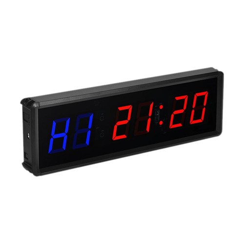 Digital Kitchen Timer Fitness Counter Large Led Wall Clock Mini Small Stopwatch - Picture 5 of 7