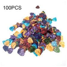 100 St&uuml;ck Bunte Gitarre Picks Akustische Elektrische Plektren Zelluloid 0,75 Mm