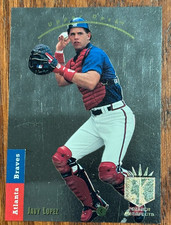 1993 SP JAVY LOPEZ PREMIER PROSPECTS ROOKIE CARD RC-AGT426. rookie card picture