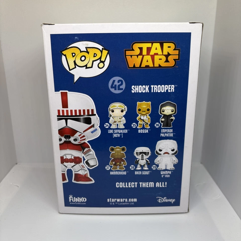 Star Wars Shocktrooper Funko Pop42 Exclusive 2015 Galactic Convention Excluxive - Image 4 of 4