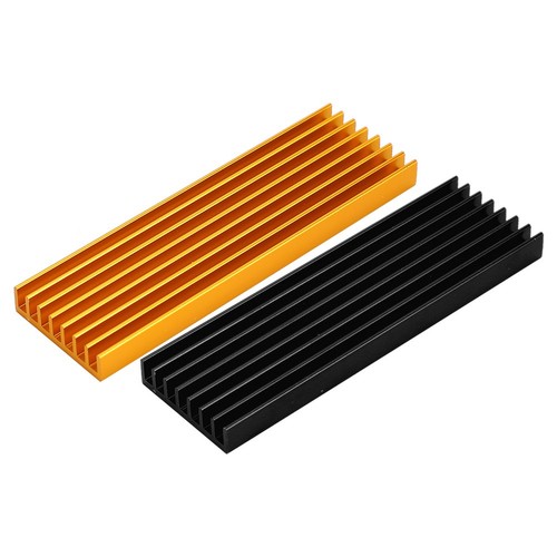 PCIE M.2 SSD 2280 Cooler Radiator Heat Sink Silicone Cooling Fin For Desktop FY - Afbeelding 4 van 12
