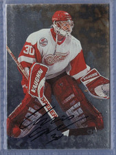 1998-99 ITG * Be A Player * Chris Osgood * Factory Signed * Card #47