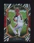 2020 Panini Select #46 Joe Burrow Zebra Rookie Concourse Rare Card