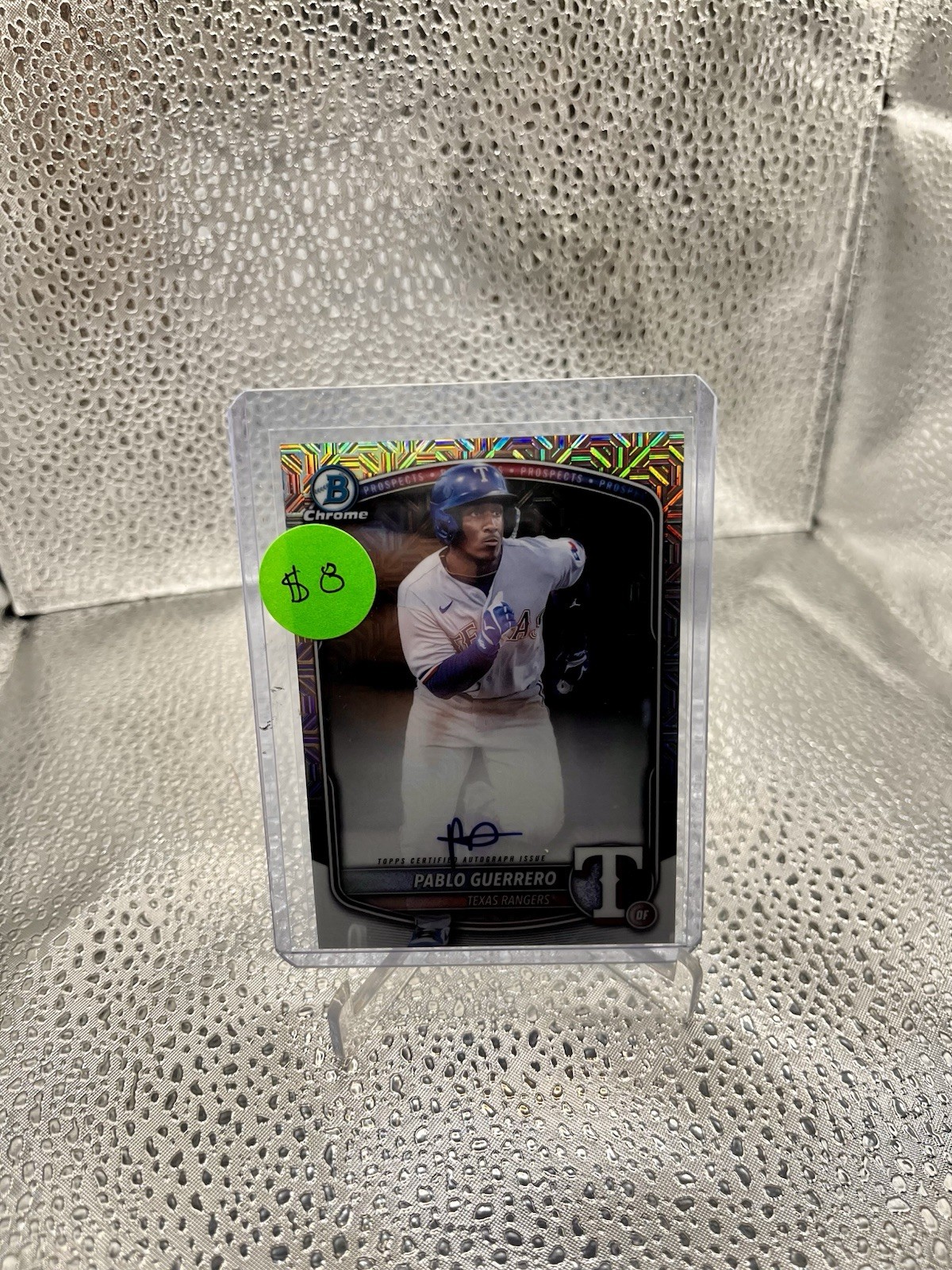 2025 Bowman - Chrome Prospect Mega Box Autographs Pablo Guerrero #BMA-PG (AU,...