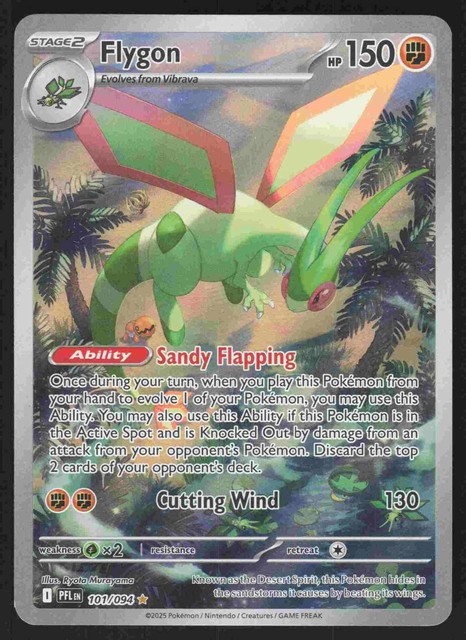Flygon #101 (Phantasmal Flames)