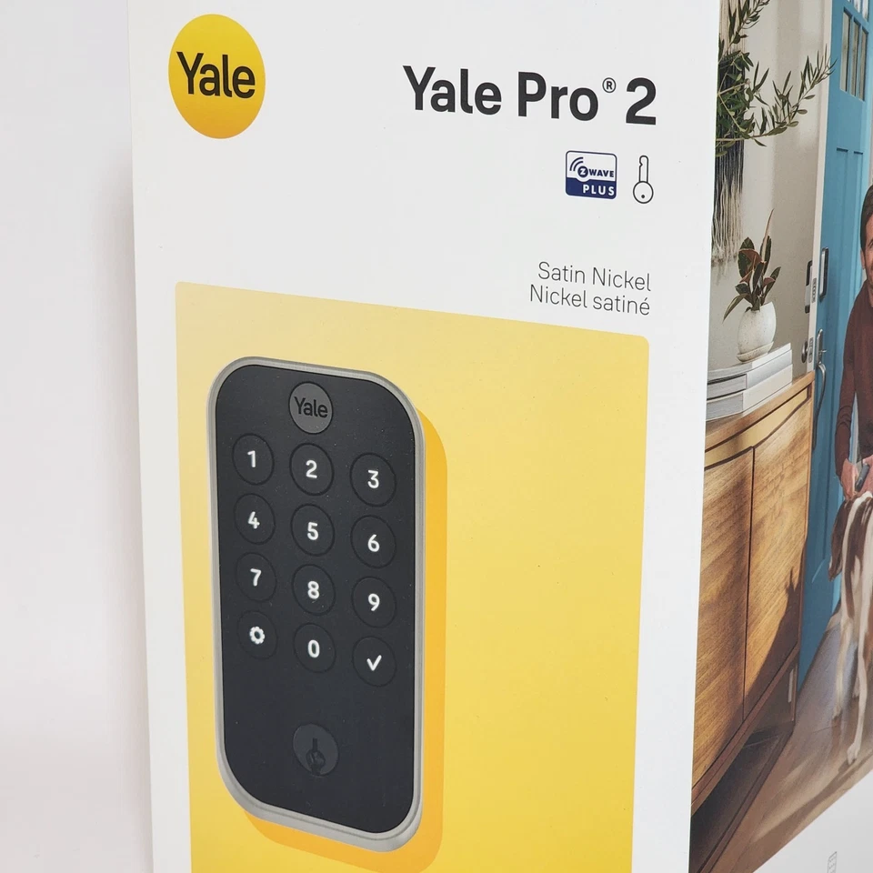 Teclado Yale Assure Lock 2 Deadbolt - Níquel satinado - YRD410-ZW3-619 ~ NUEVO Foto 2 de 4