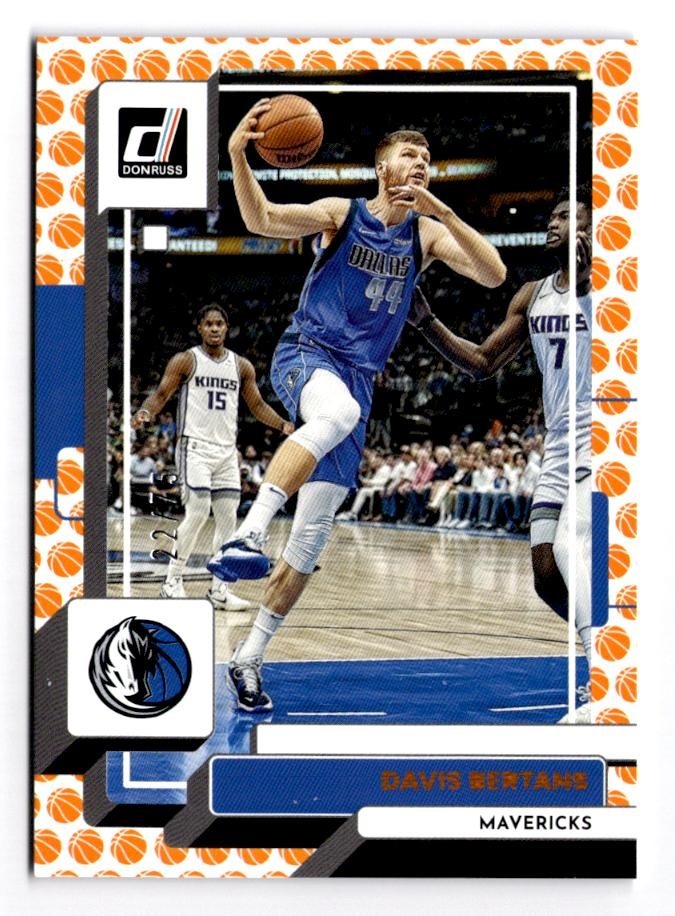 2022-23 Donruss #148 Davis Bertans Basketball #/75