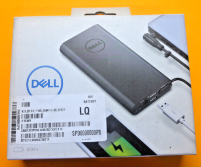 NEW Dell Notebook Power Bank Plus Laptop & Phone Battery Charger