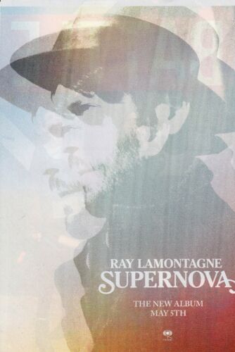 RAY LAMONTAGNE - magazine advert for the 2014 album : SUPERNOVA - vgc -  - Picture 1 of 1