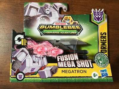 TRANSFORMERS BUMBLEBEE CYBERVERSE ADVENTURES FUSION MEGA SHOT MEGATRON