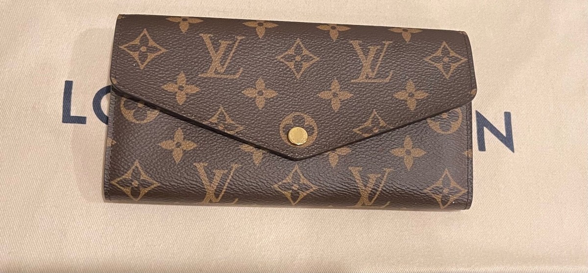 Louis Vuitton Monogram Sarah Wallet Rose Ballerina