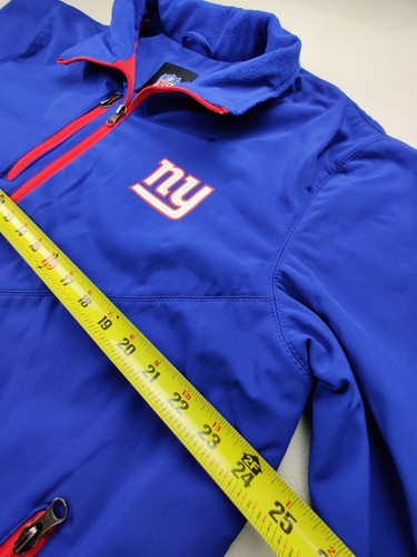 NFL G-III Sports New York Giants Men's Large Blue/Red Full-Zip Thick Jack "New" - Picture 9 of 11