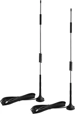 2x TS9 Mimo Mifi Hotspot Magnetic Base 4G Antenna for MiFi Mobile Hotspot Router