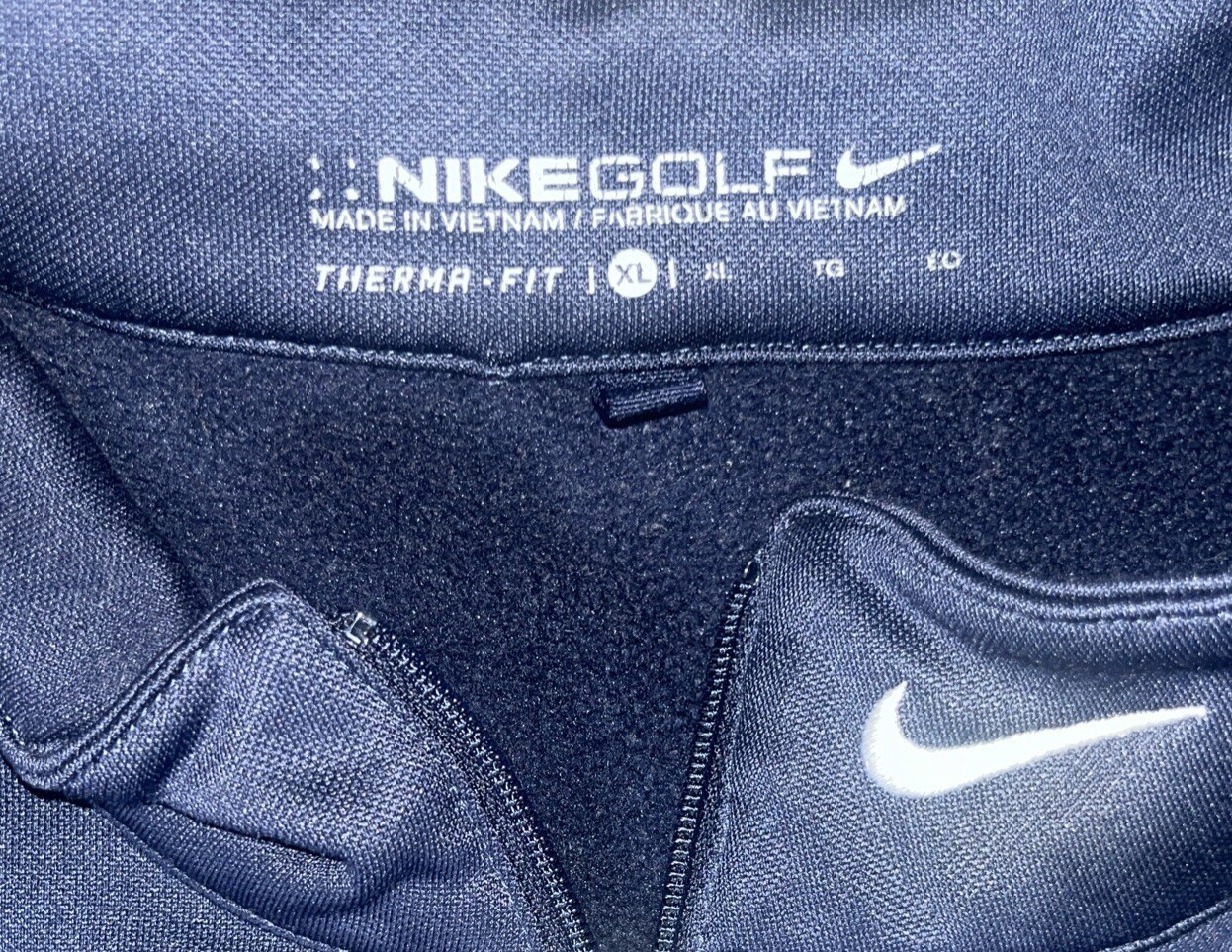 Nike Golf Therma-Fit Minnesota Twins Men’s  XL 1/4 Zip Pullover Sweatshirt Blue thumbnail 4