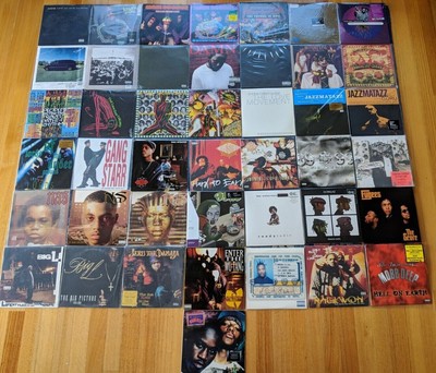 Rap Hip Hop Garage LP VINYL White Label/Alben seltene OOP gelöschte Musik