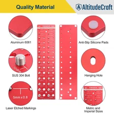 28 Nut and Bolt Identifier Gauge Thread Checker with Inch & Metric & Standard US